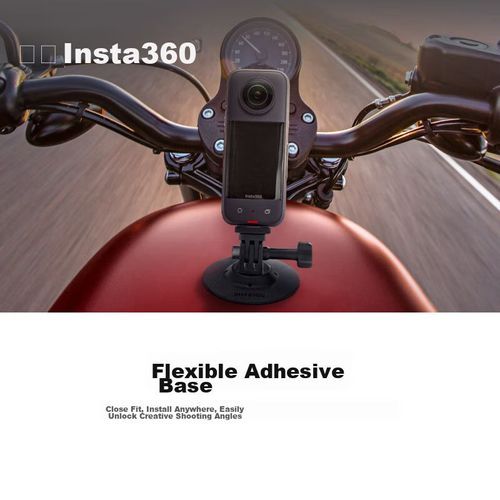 Base Adhesiva Flexible Insta360 66.5Mm