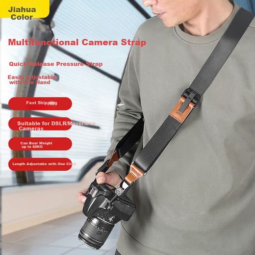 Correa Jiahua Para Cámara Dslr Y Sin Espejo Hebilla Rápida
