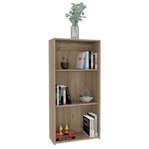 Librero Leroy Café Claro