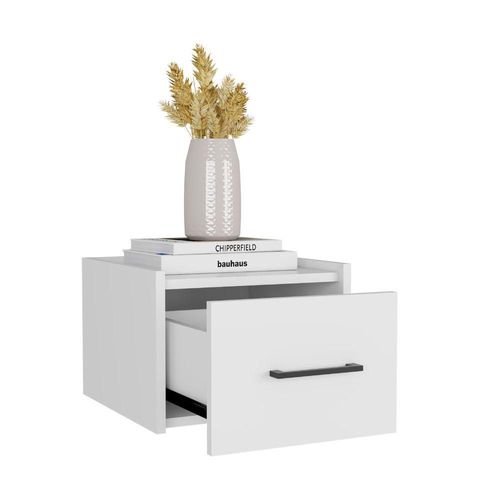 Buró Flotante Boa Blanco