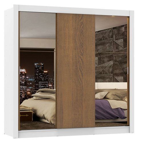 Ropero Madesa Lyon Plus 3 Puertas con 2 Espejos MB