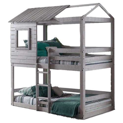 Litera Cabaña Hank Gris Oxford