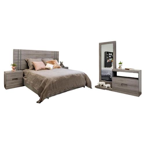 Recamara Suiza 5 Piezas - Gris