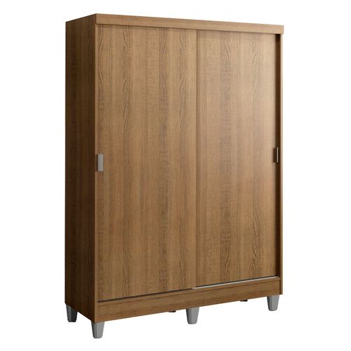 Closet Luke Madesa 2 Puertas Corredizas MDP con Pies Marrón