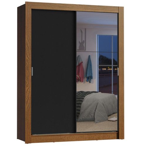 Ropero Madesa Dallas 2 Puertas con Espejo 2 Cajones MN