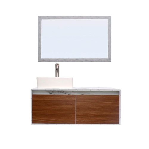 Gabinete De Baño GOVA Con Espejo Decorativo