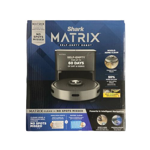 Aspiradora Ultra Robot Shark con base XL Hepa Autovacia sin bolsa