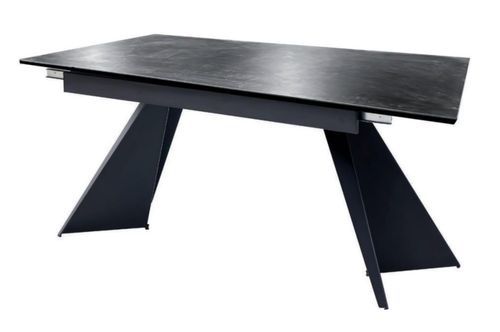 Mesa de Comedor Extensible Astra Negro Kessa Muebles