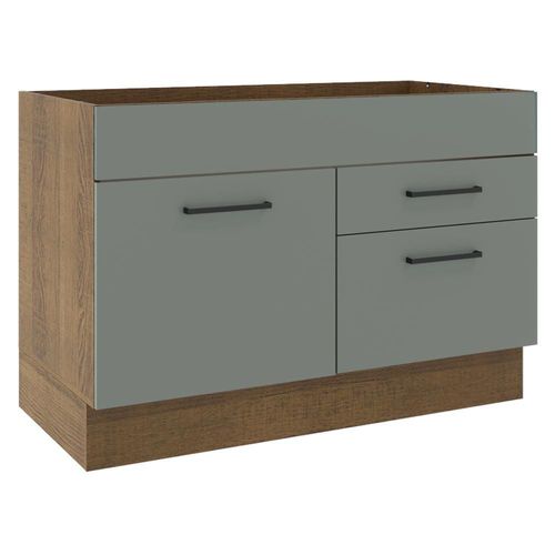 Gabinete Bajo Cocina Madesa Agata 120cm Sin Encimera MG 10