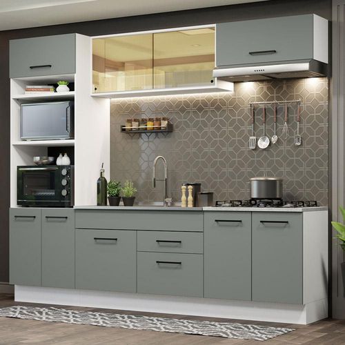 Cocina Integral Completa Modular Madesa Agata 270cm BG