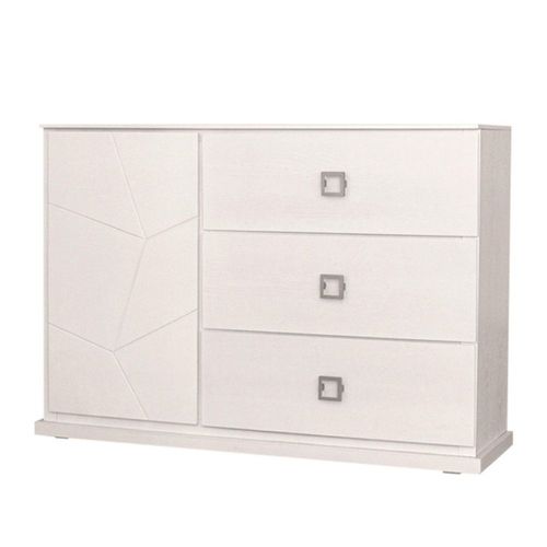 Comoda Cajonera Eloria Blanco Kessa Muebles