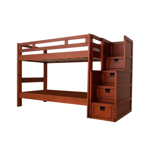 Litera 2 Camas Individuales Andy Nogal Kessa Muebles