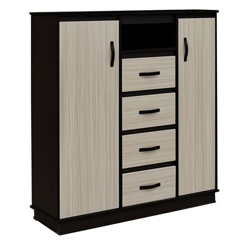 Cajonera ambar Chocolate Kessa Muebles