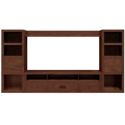 Centro de Entretenimiento Ankara Nogal Kessa Muebles