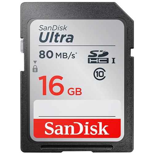 Tarjeta De Memoria Sandisk Extreme 16Gb Clase 10 Full Hd