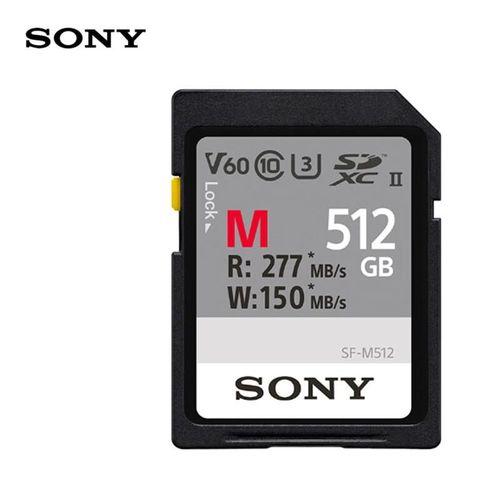 Tarjeta De Memoria Sony Sf-M512 512 Gb Uhs-Ii U3 C10 V60