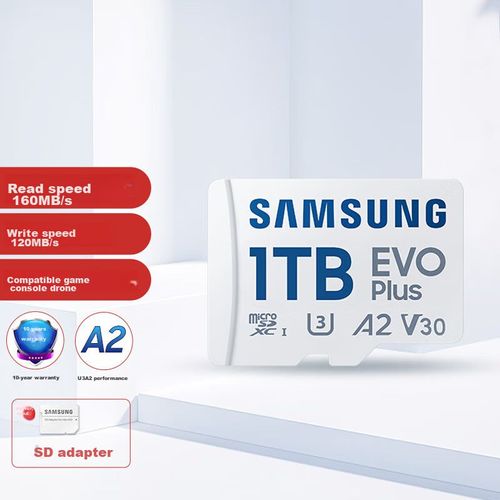 Tarjeta De Memoria Samsung Evo Plus 1Tb U3 V30 Blanco