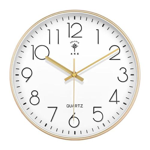 Reloj De Pared Polaris Thinframe 3D 35 Cm Silencioso