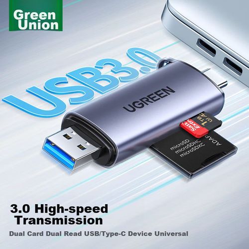 Lector De Tarjetas Ugreen Usb Y Tipo-C