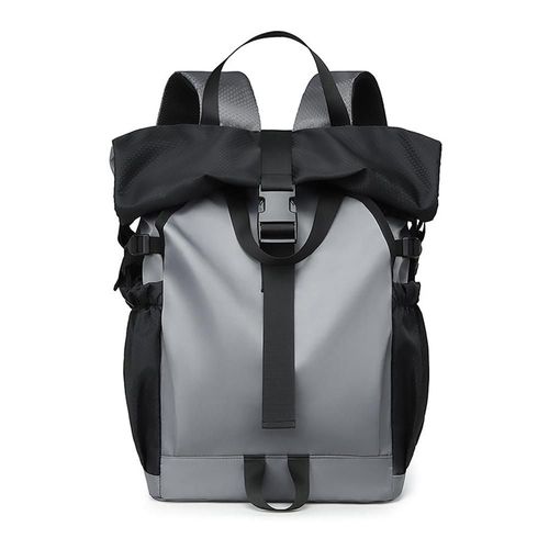 Mochila Casual roll-top backpack Negro HOGAWAY