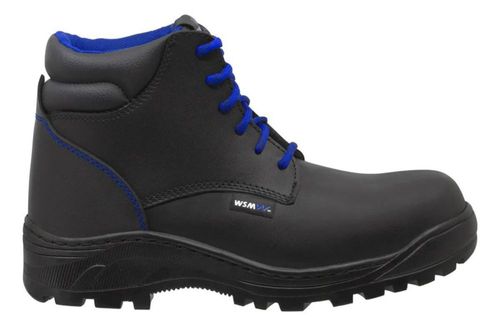 Zapato de Seguridad WSM. Ergonómico y cómodo. Con casquillo de Policarbonato. Es un calzado Industrial dieléctrico y antiderrapante. Est.2953-DH