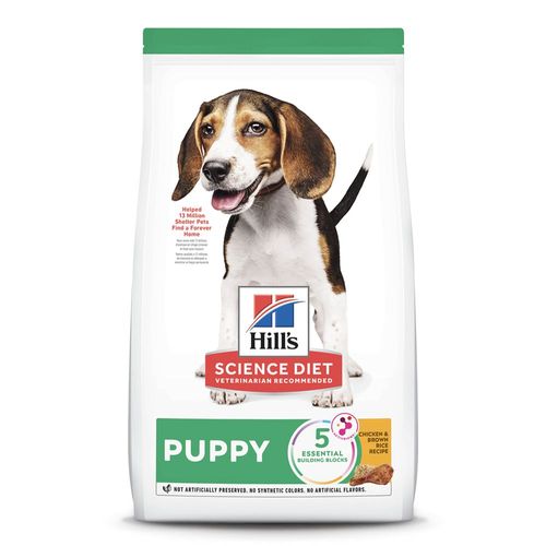 Hill's canino puppy 2 kg 1 unid x caja + pelota spiny caucho
