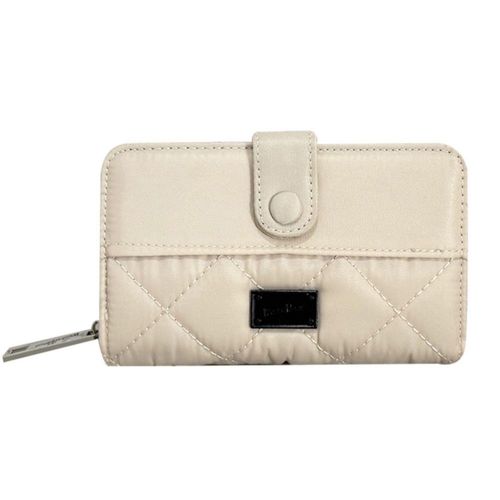 Cartera de dama Michel Domit color Ivory