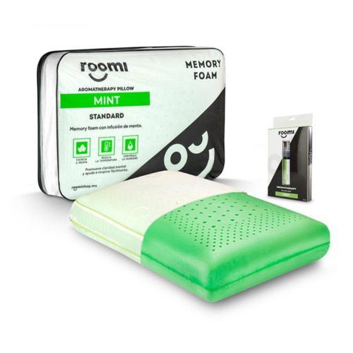 Almohada de Memory Foam Roomi Aromaterapia Menta
