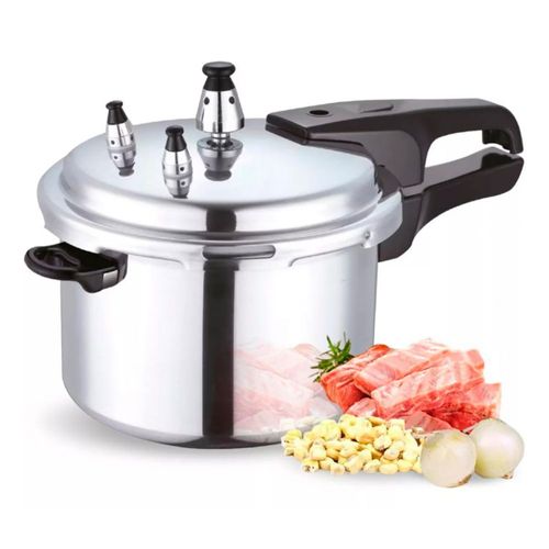 Olla Express De Presión Válvula De Seguridad Aluminio 8 Lts