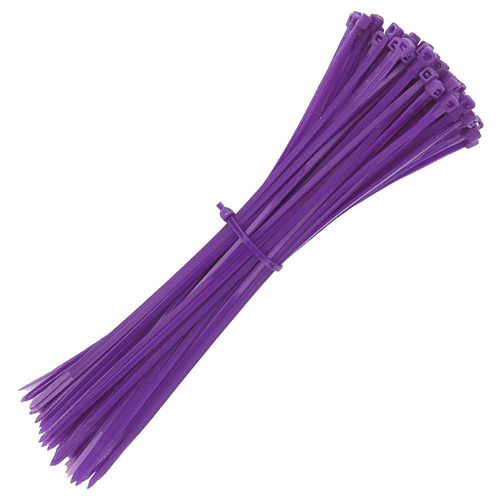 Cinchos de Colores MXZPP-001 ZinchoColorsPurple Bridas de Nailon Practicos