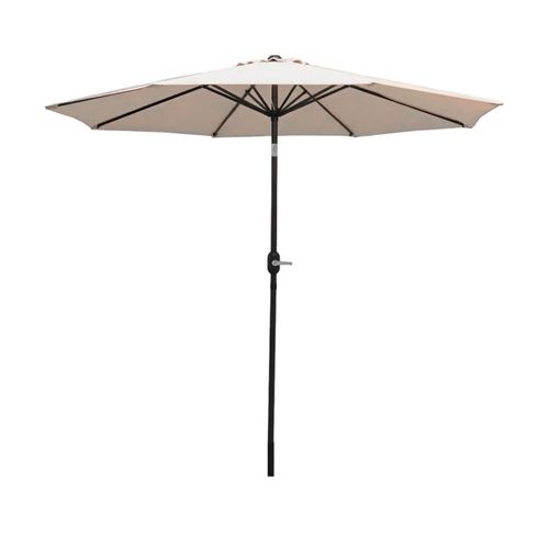 Bossa Sombrilla Grande para Jardín 2.5 Metros con Angulo de Inclinación Acero Reforzado y Manivela Catania