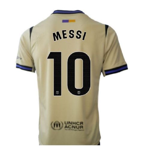 Increible! Jersey Playera Leo Mess 10 Amarillo Beige 2026 Liga Exclusivo