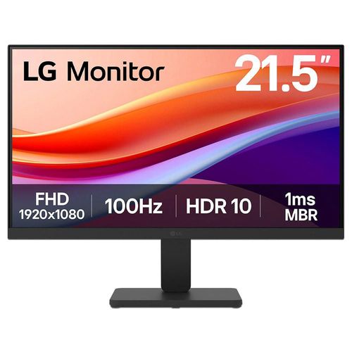 Monitor LED LG 22U401A-B.AWMQ de 21.5", Resolución Full HD 1080p, 100Hz, 1ms