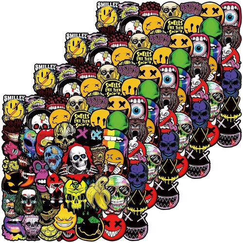 Calcomanías Halloween MXOHP-004 HorrorPop02 Etiquetas Fiestas de Halloween