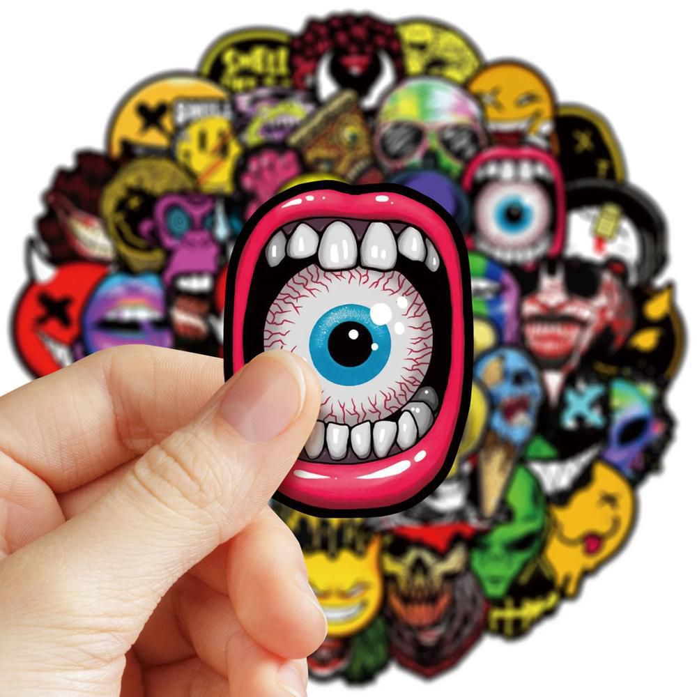 Stickers MXOHP-005 HorrorPop02 Etiquetas Fiestas de Halloween