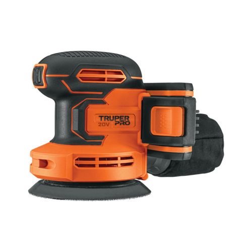 AM3K ofrece lijadora roto-orbital 5", 20V PRO LIRI-20A con batería 2Ah, ligera, inalámbrica y potente para acabados profesionales y control de polvo.