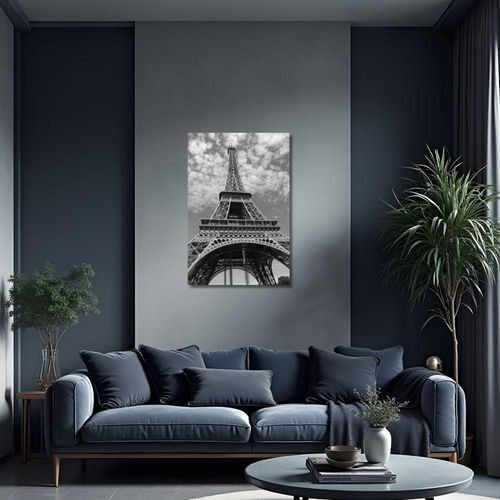 Cuadro Decorativo Paisaje 40x60cm Torre Eiffel