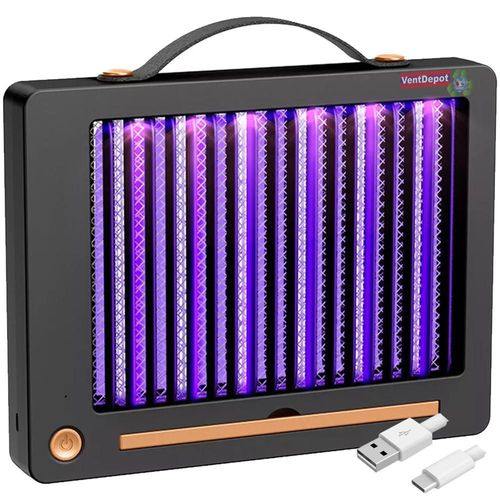 Mata Mosquitos  MXQKA-001 ZapBlack Lampara de Insectos