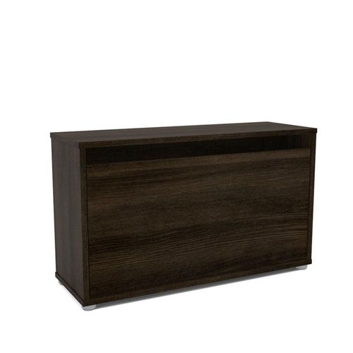 MOBI Zapatera para Closet de Madera Tunja - Almacenamiento para 4 Pares de Zapatos - 1 Espacio Color Tabaco - Largo 75cm x Alto 45cm – Organizador