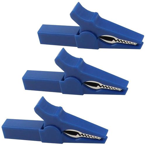 Conector de cocodrilo MXJEB-003 CrocGripBlue Conector eléctrico