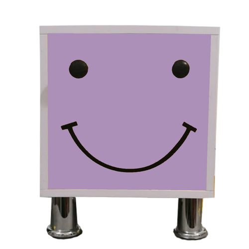 Buró Mesa Niños Calidad Usb Luz Led Envío Ensamblado Lila