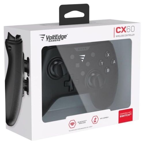 Control Inalambrico VoltEdge CX60 Negro Nintendo Switch