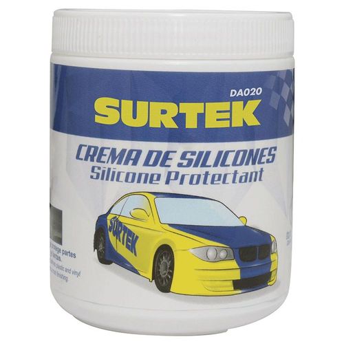 Crema Silicones Limpiadora Lubricante Mate 300ml Auto Surtek