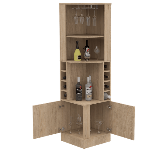 Bar Esquinero Celeste, Color Beige