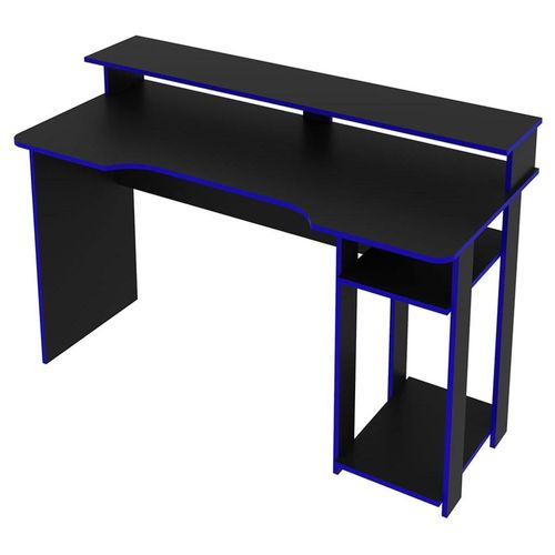 Mueble Escritorio/Mesa Gamer Negro/Azul ME4153.0003