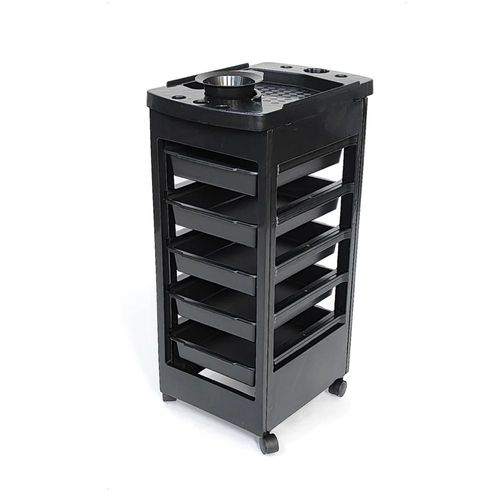 Carrito Auxiliar Con Bowl Salon Estética Barbería BM3634 Letmex