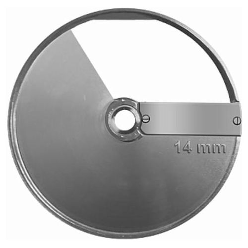 Disco de corte, 14 mm para procesador de alimentos Rhino, acero inoxidable, alta precisión, DIPRO-CO-14