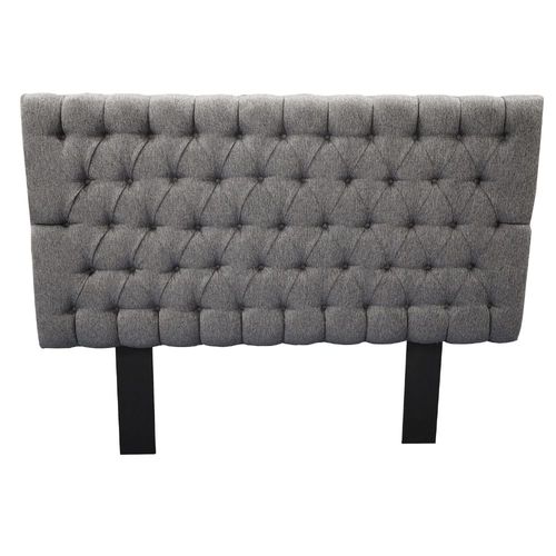 Cabecera Capitonada Soho Gris Oxford Queen, El Bazar Store