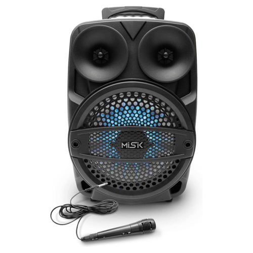 BAFLE MISIK MOD. MB128 8 BTH USB TWS PANTALLA Y LUCES LED