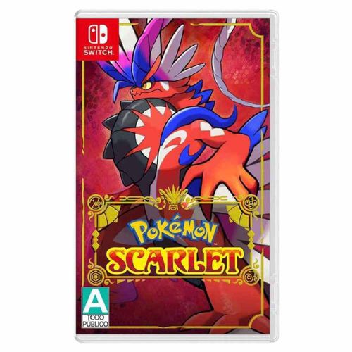 Nintendo Switch Juego Pokemon Scarlet